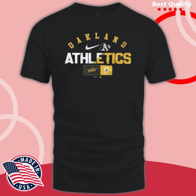 Oakland Athletics Slash Logo Team Shirt Oakland Athletics Slash Logo Team Shirt