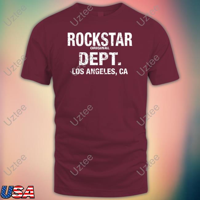 Rockstar Original Dept Los Angeles, Ca Hooded Sweatshirt