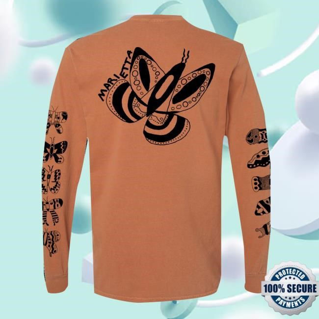 Marietta Merch Store Shop Butterfly Sweatshirt