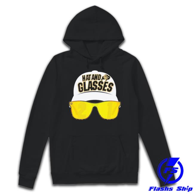 Colorado Buffaloes Coach Prime Hats And Glasses Sweatshirt