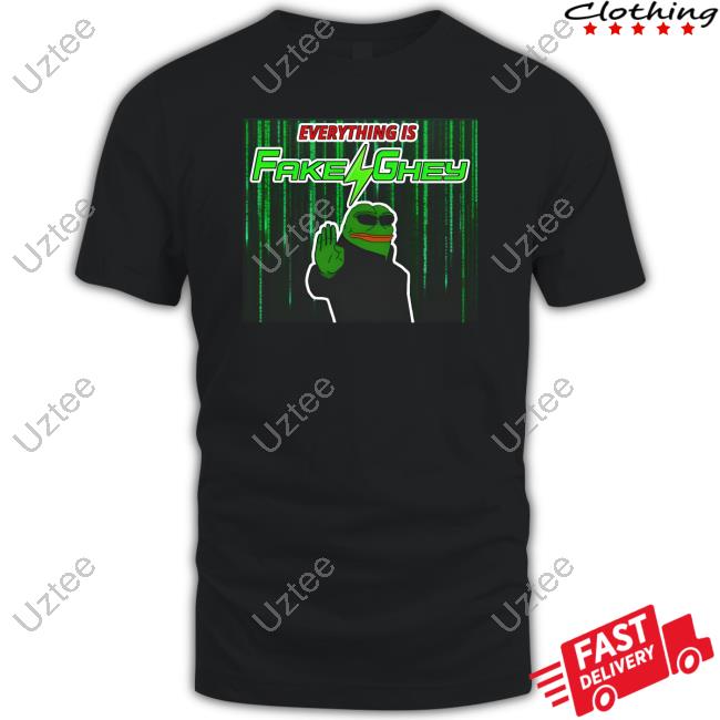 Everything Is Fake Ghey T Shirt