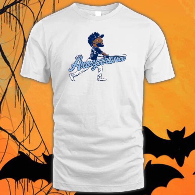 Randy Arozarena Caricature Tampa Bay Rays Hooded Sweatshirt