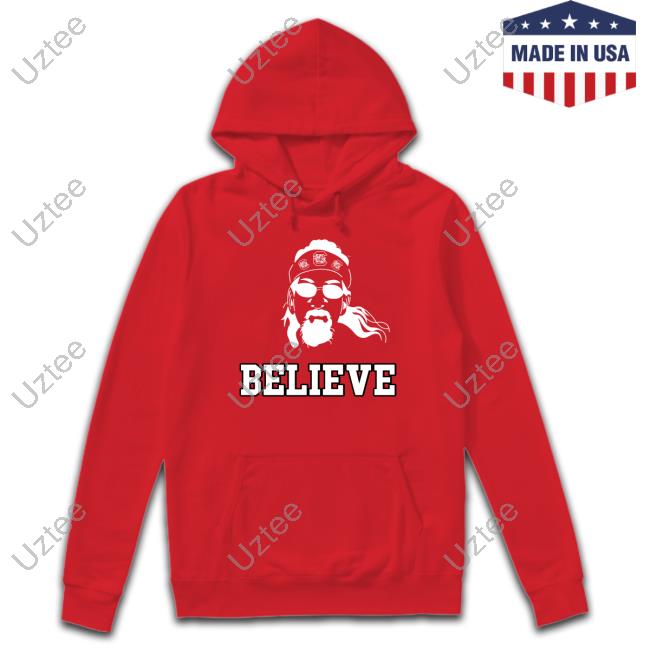 Carlton Thompson Wearing Gamecock Jesus Believe Sweatshirt