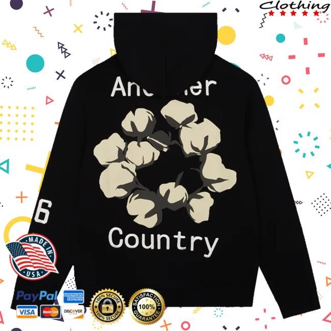 Denim Tears Merch Store Shop Cactus Tears Zip Up Hoodie Black