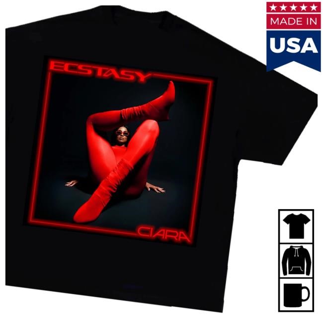 Official Ciara Cici Ecstasy Tee Shirt
