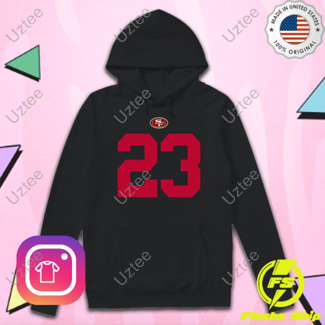 Gabe Kaple Wearing San Francisco 49Er 23 Long Sleeve T Shirt