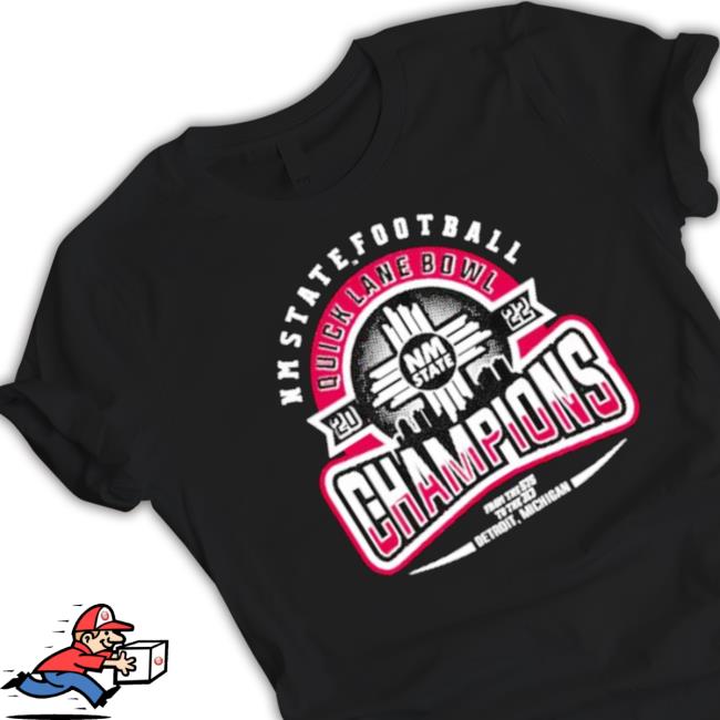 Nm State Aggie Football Quick Lane Bowl Champion 2022 Hoodie