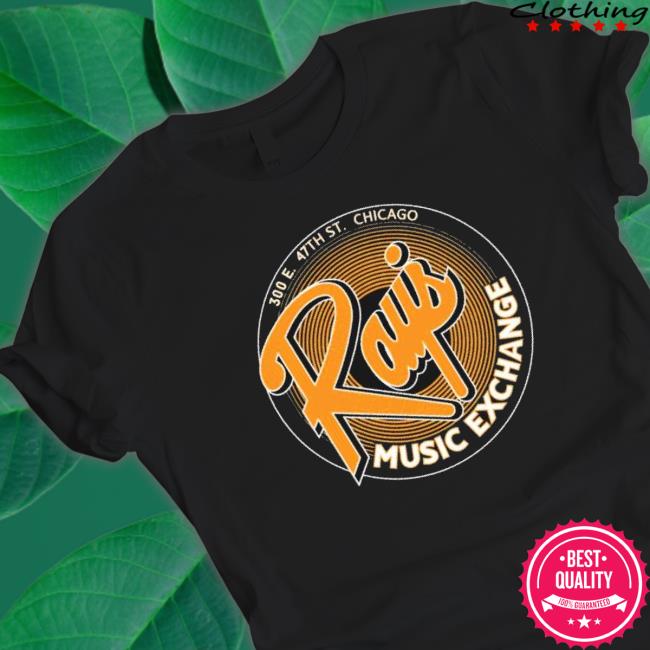 Chicago Ray’S Music Exchange Orange Variant Ray Charles Sweatshirt