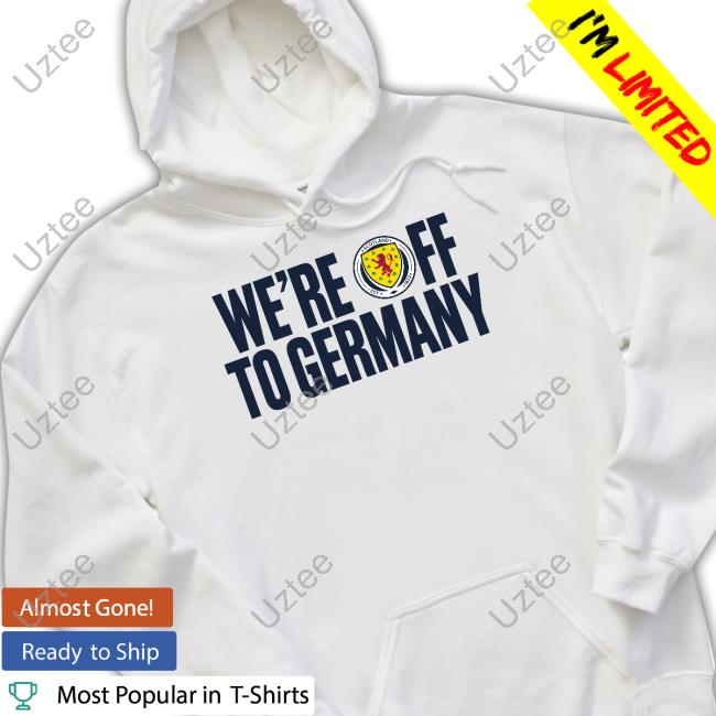 Scotland National Team We're Off To Germany Long Sleeve T Shirt