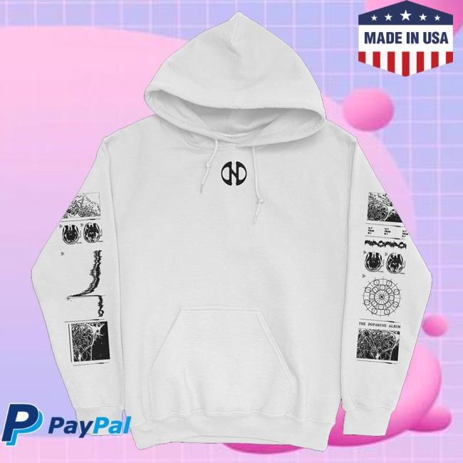 Dopamine Merch Dopamine Luxe White Crewneck Sweatshirt