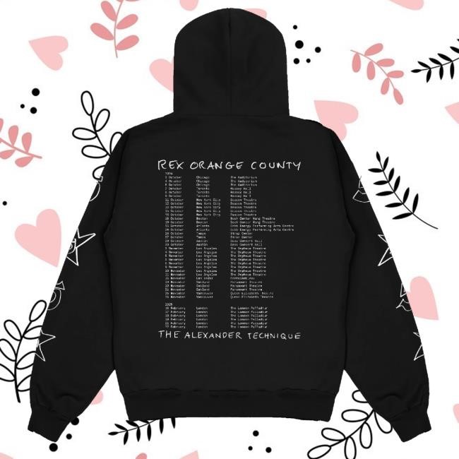 Official Rex Orange County Black Tour Classic Shirt