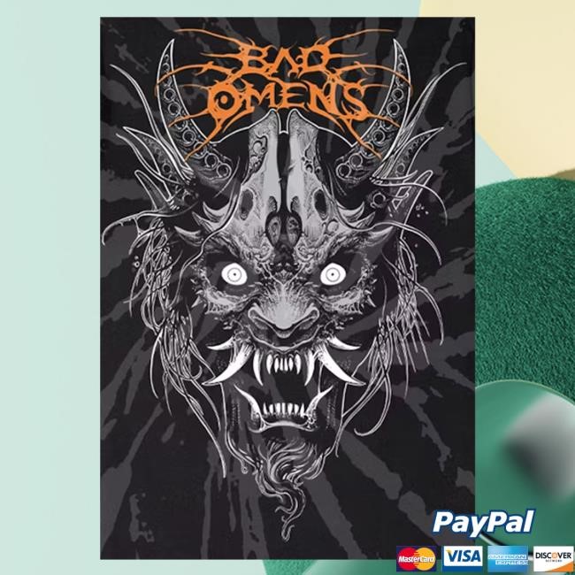 Official Bad Omens Store Late Summer '24 Dethrone Dye Shirt