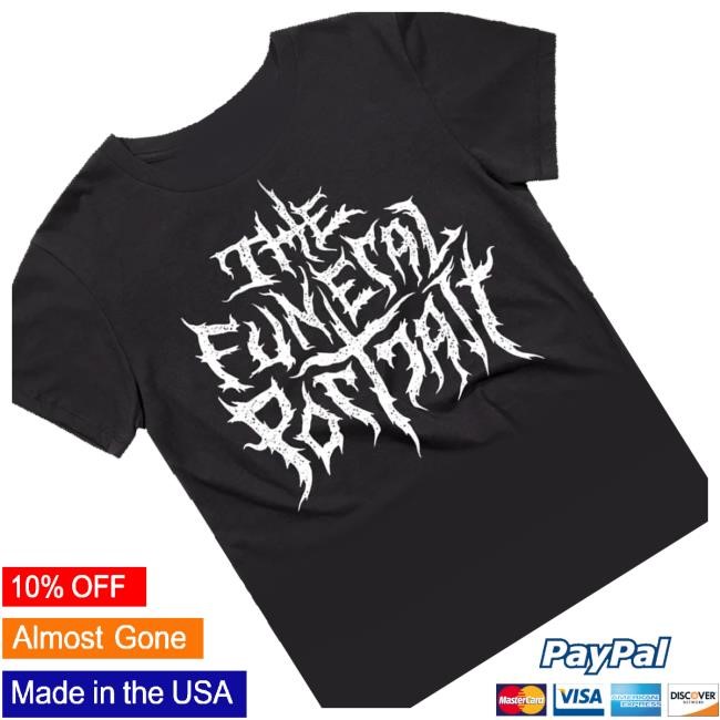 Official The Funeral Portrait Merch Tfp Metal Logo Sweatshirt