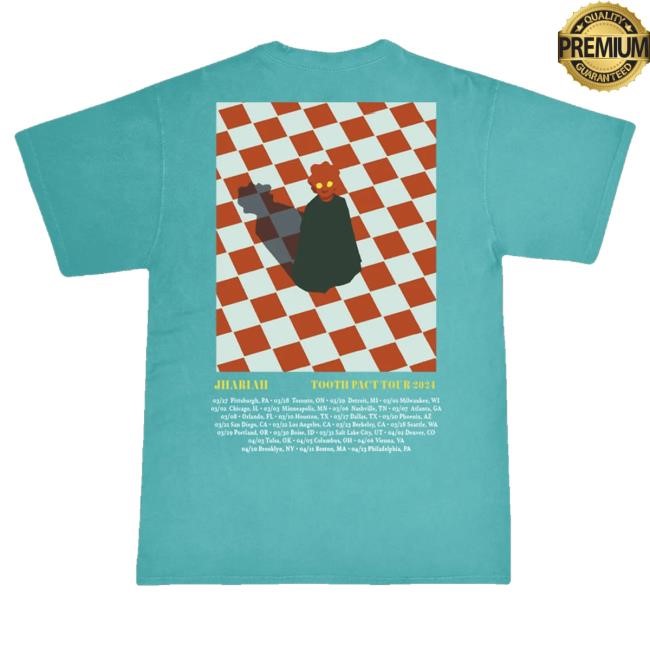 Trending Jhariah Clare Merch Tooth Pact Tour 2024 Shirts