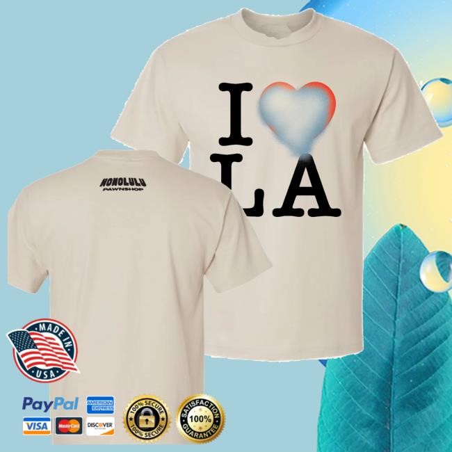 Limited Honolulu Pawn Shop Merch We Heart La Shirts