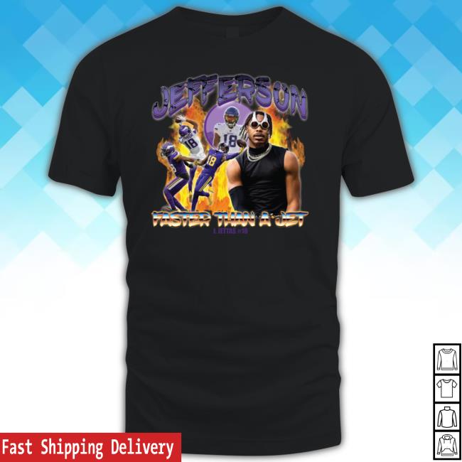 Therattyshop Jefferson Faster Than A Jet Tee Shirt