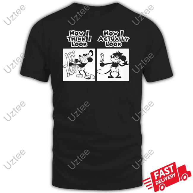 How I Actually Look Steamboat Willie Meme Sweatshirt