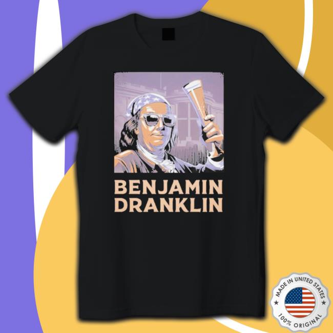 Widjana Benjamin Dranklin Art Portrait Long Sleeve Shirt