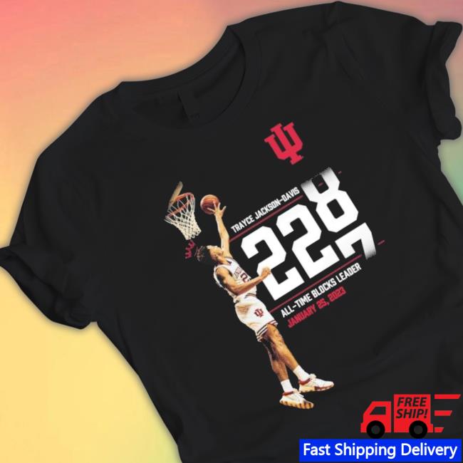 Official Trayce Jackson Davis 228 All Time Blocks Leader January 25 2023 Shirt Sweater