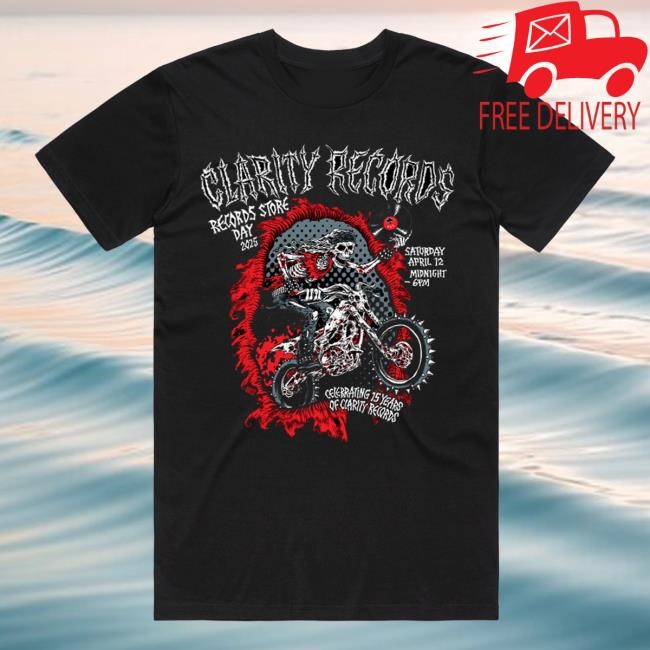 Official Clarity Records- Record Store Day 2025 Tee Shirt