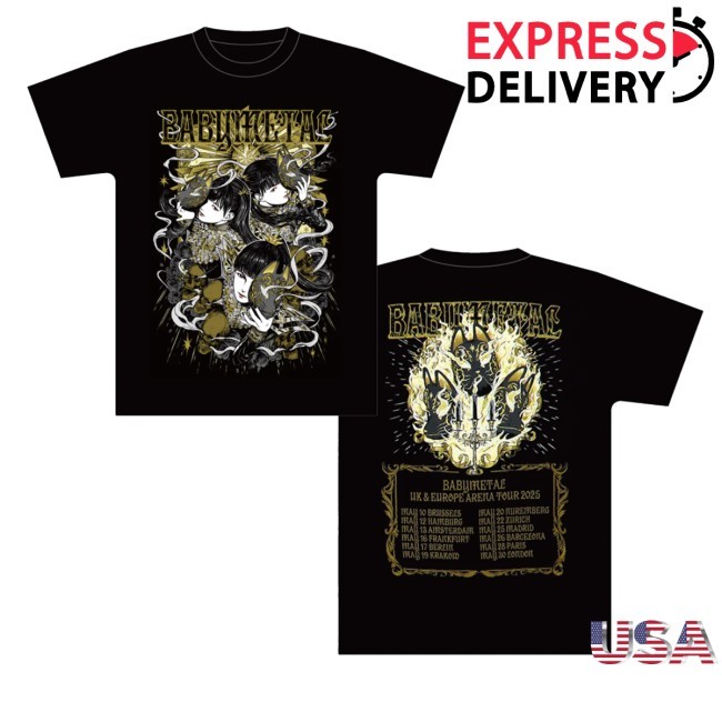 Babymetal Store Glass Foxes Shirt