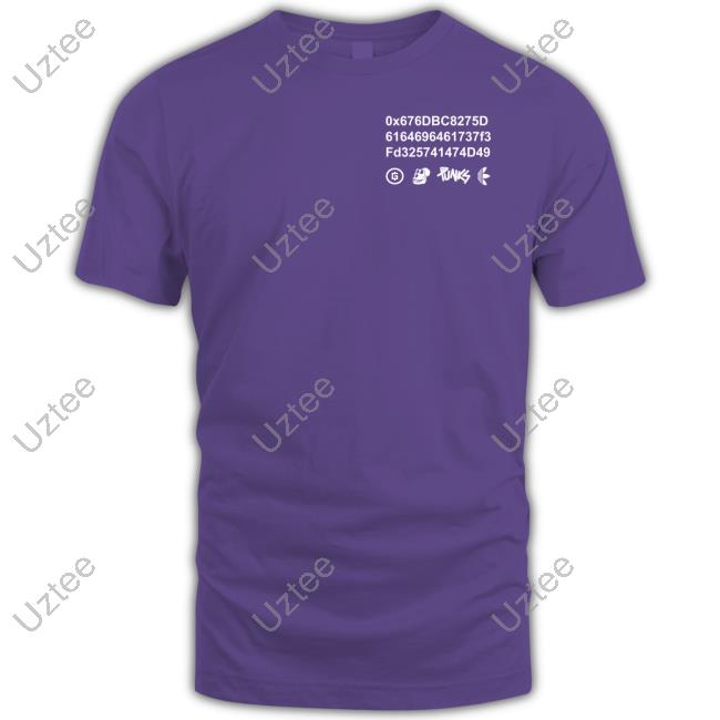 0X676dbc8275d 6164696461737F3 Shirt
