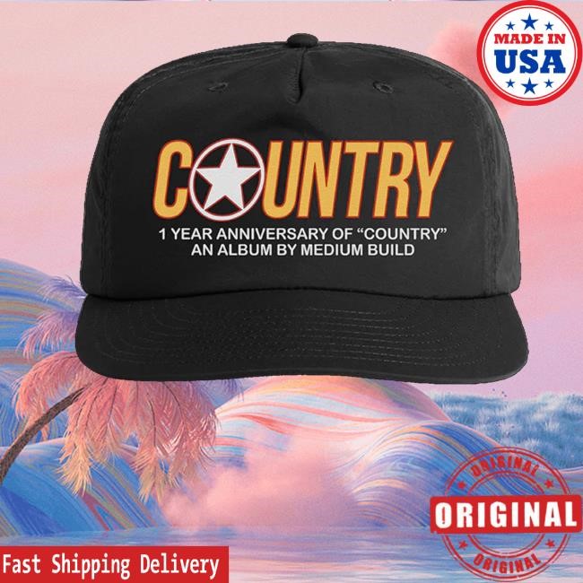 Mediumbuildmusic Merch Country Anniversary Hat