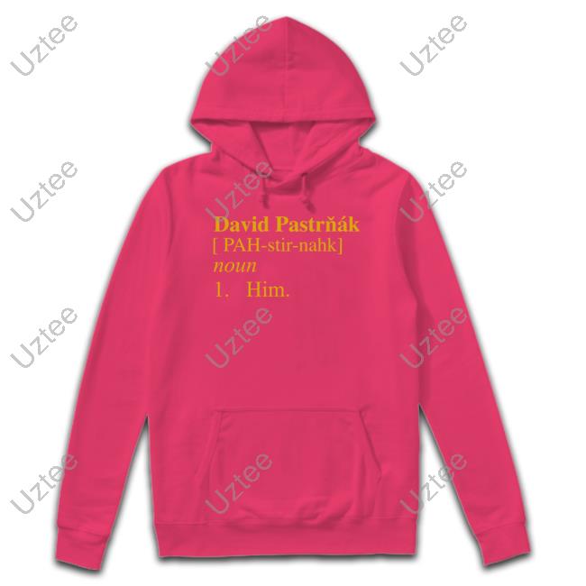 Barstoolsports Merch David Pastrňák [Pah-Stir-Nahk] Noun 1 Him Tee