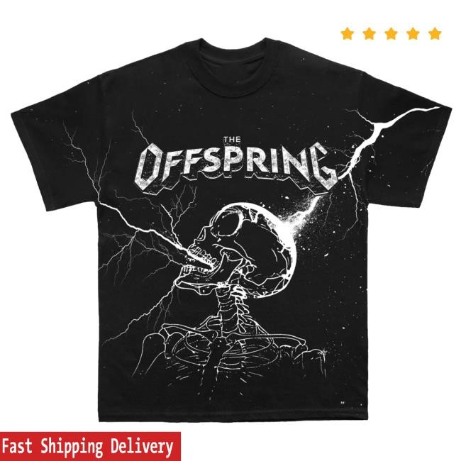 Official Offspring Merch Supercharged Black Funny Shirt