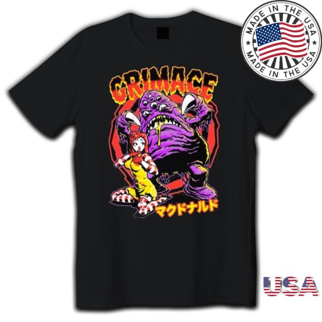 Scary Design Grimace shirt