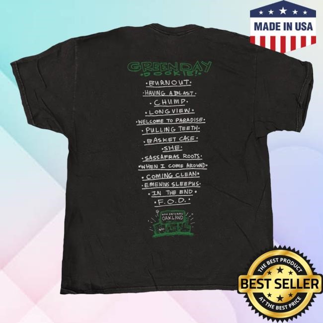 Limited Official Merchandise Store Merch Green Day - Dookie Kid - Black Vintage Sweatshirt