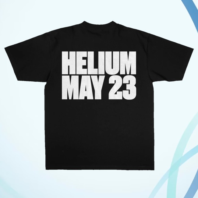 Official G-Eazy Merch Helium Statement Black Long Sleeve Shirt