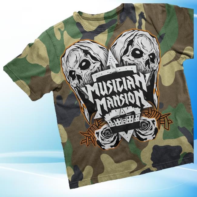 Jared Dines Shop Store Merch Official Musician Mansion Camo Tee