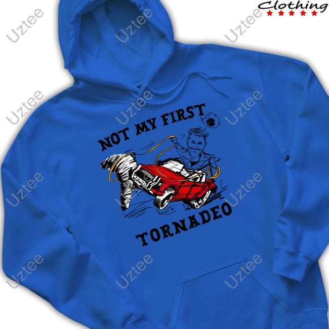 Not My First Tornadeo Tank Top Twisters Glen Powell Not My First Tornadeo Sweatshirt