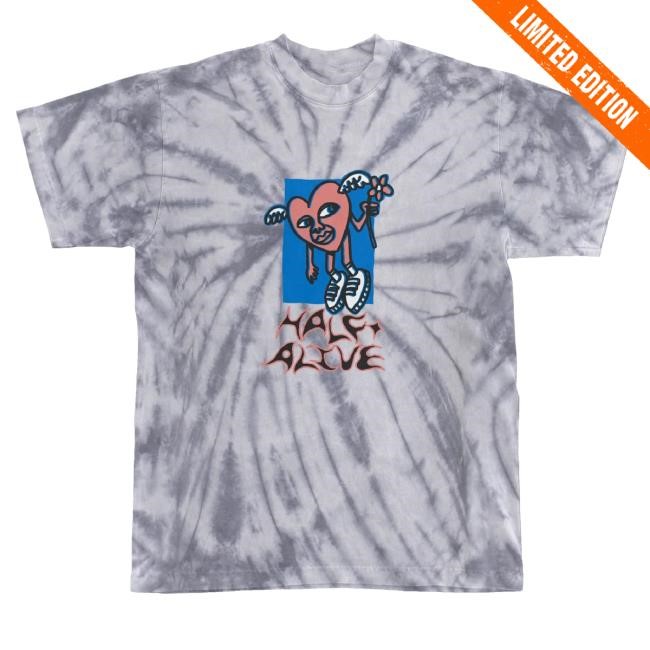 Official Half Alive Merch Flying Angel Dye Shirts