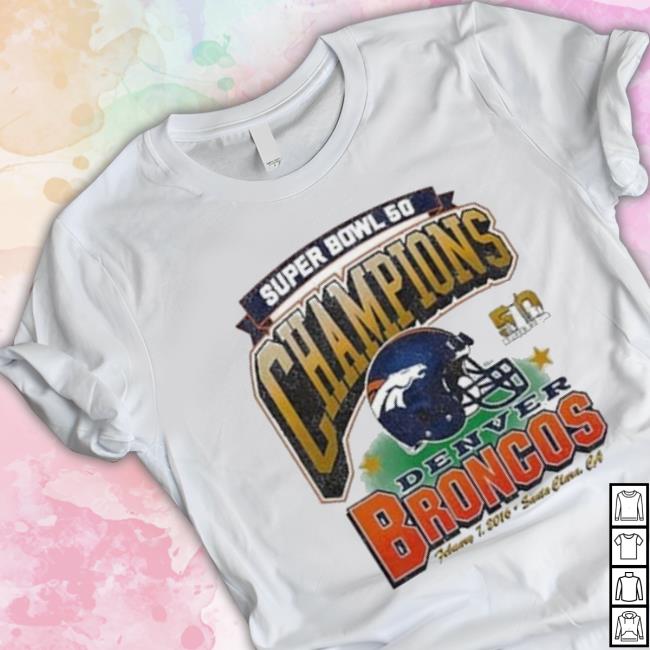 Denver Broncos Super Bowl Gridiron Locker shirt