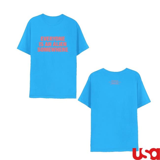 Coldplay Merch Everyone Is An Alien Somewhere Classic Shirt