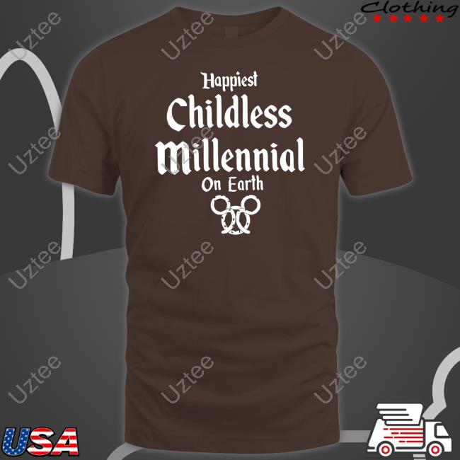 CasuallyGreg Happiest Childless Millennial On Earth Shirt Micky