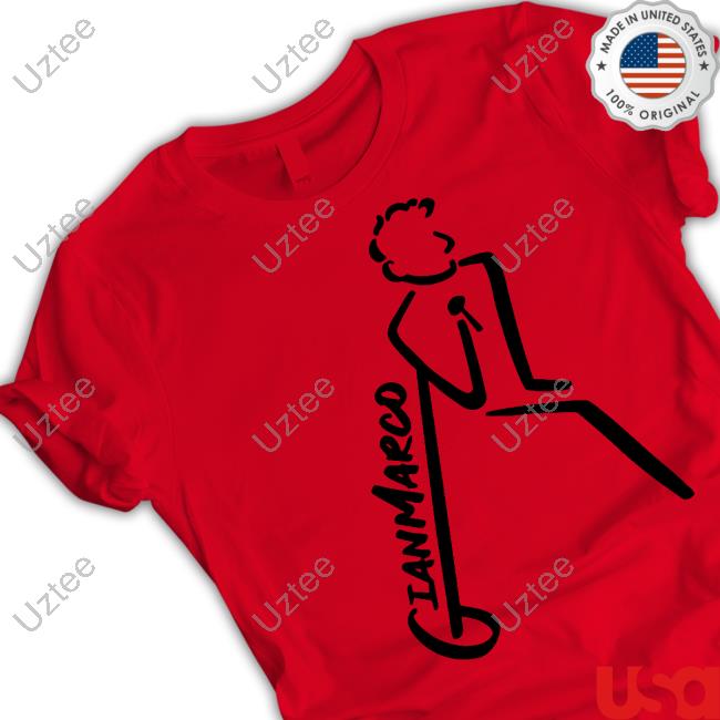 Gianmarcosoresi Merch Gianmarco Leaning In Logo New Shirt
