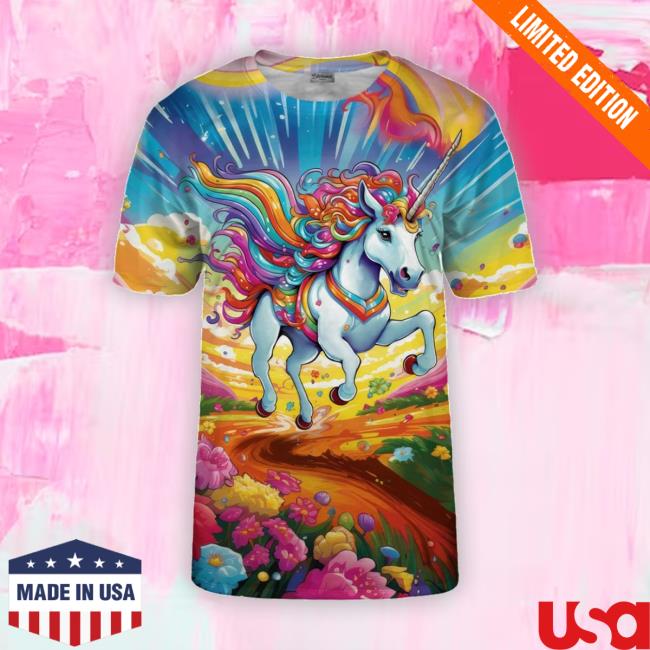 Bittersweetparis Rainbow Puke T-Shirt