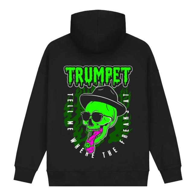 Limited Timmy Trumpet Merch Store Freaks Hoodie - Black Crewneck Sweatshirt