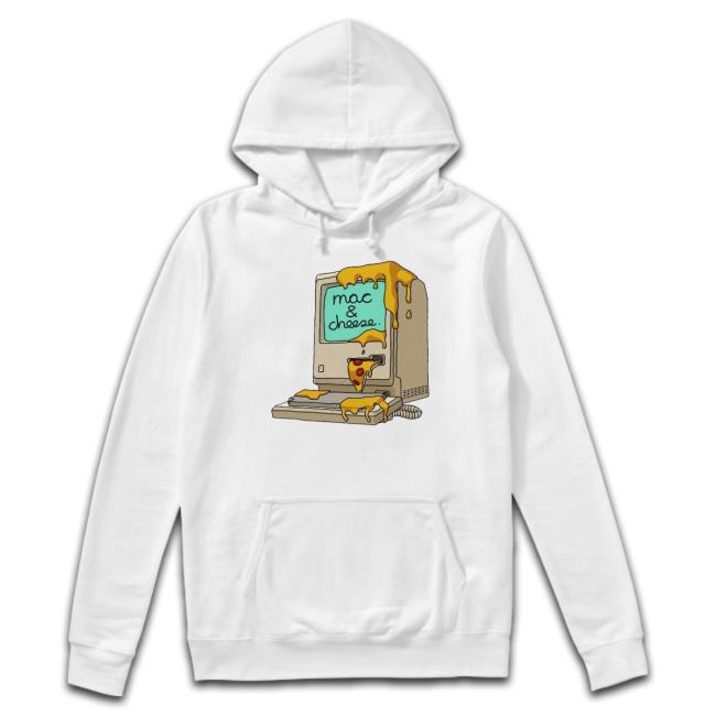 Mac And Cheese Computer Pizza shirt