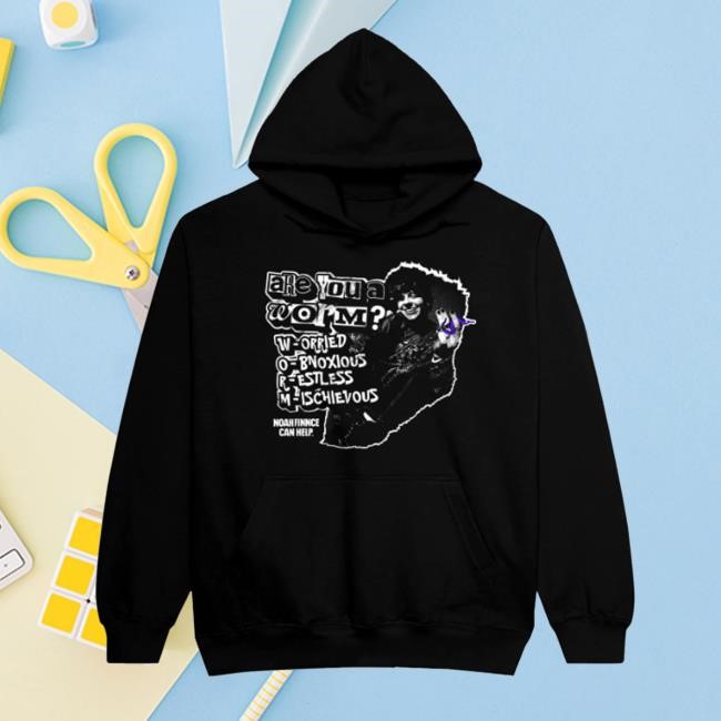 Noahfinnce Merch Are You A Worm Unisex Sweatshirt