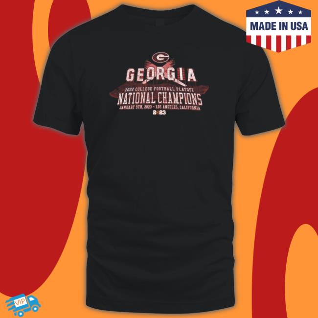 Dawgs On Top 2022 Cfp National Champions Georgia Bulldogs La Franklin Retro Shirts