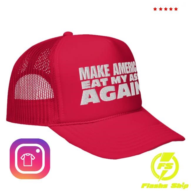 Teen Hearts Make America Eat My Ass Again Twill Cap