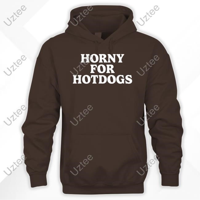 Emotional Club Store Horny For Hotdogs Tee Shirt