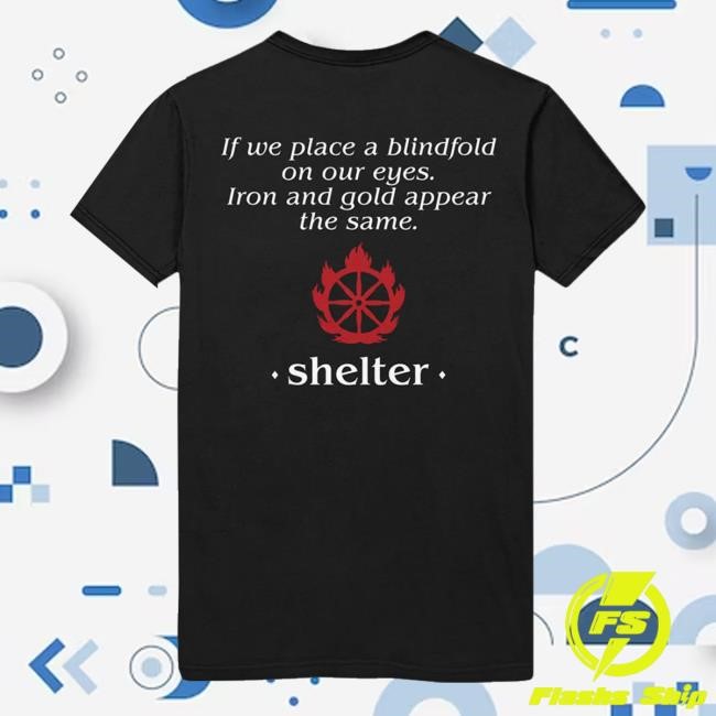 Merch Now Shelter Jump Black Long Sleeve Shirt