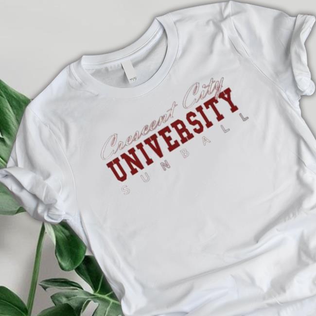 Official Crescent City University Sunball Throne Of Glass Shirt Official Crescent City University Sunball Throne Of Glass shirt