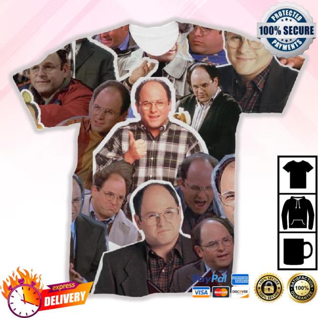 George Costanza 3D Collage Face TankTop