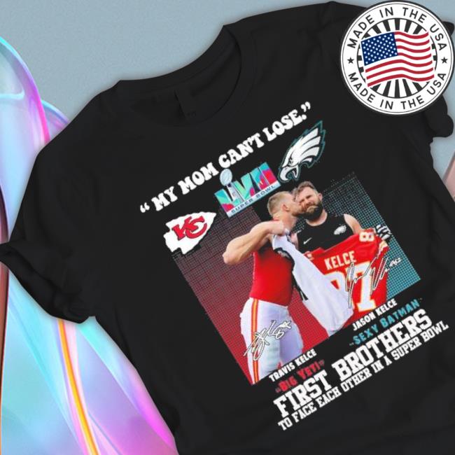Travis Vs Jason Kelce First Brothers Super Bowl Lvii Hoodie